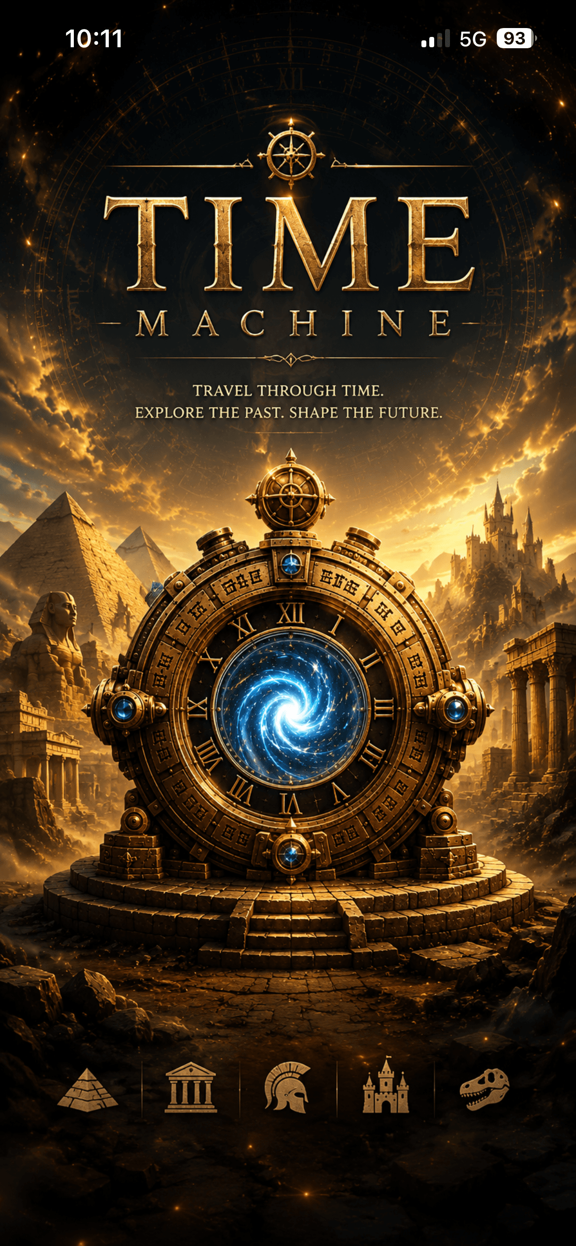 TimeMachine app